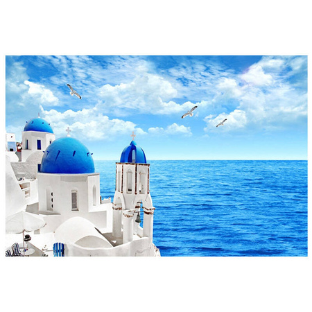 DIAMENTOWA MOZAIKA HAFT 5D GRECKIE MORZE 30X40 CM