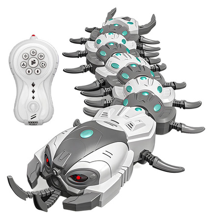 Zdalnie Sterowana RC cyber Stonoga szczypawka z parą Hallowen