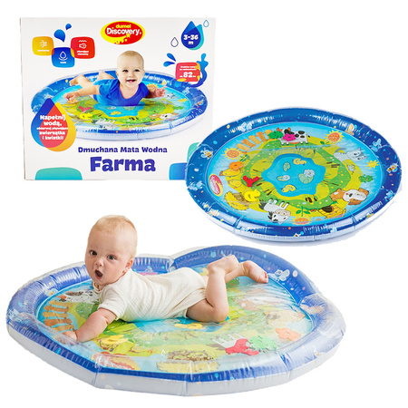 Dmuchana mata wodna farma duża edukacyjna wiejskie zwierzęta 82cm