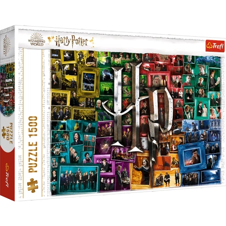 TREFL puzzle 1500 el Harry Potter Na przestrzeni filmów