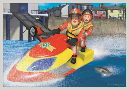 Puzzle 10w1 Strażak Sam Fireman Sam Trefl