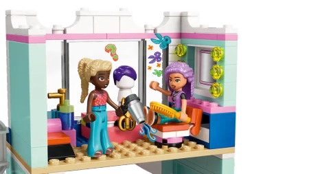 LEGO Friends 42662 Salon fryzjerski i sklep z ozdobami