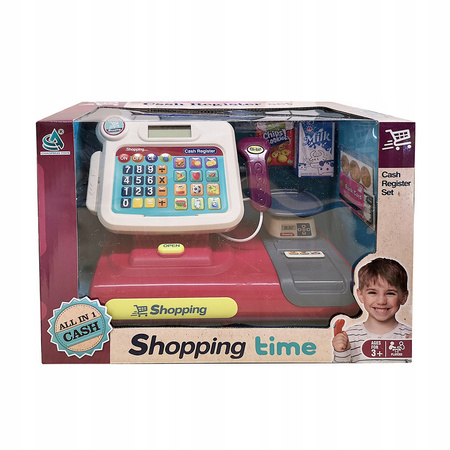 Kasa sklepowa B/O kalkulator waga skaner