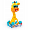 ŻÓŁTA TAŃCZĄCA ŻYRAFA ALEK ZABAWKA INTERAKTYWNA MÓWIĄCA Z DŹWIĘKIEM