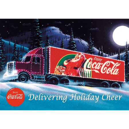 Puzzle Coca-Cola 1000 el. XMAS Świąteczna Ciężarówka