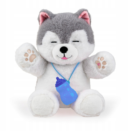 Interaktywny piesek Husky kołysanki odgłosy dźwięki ruchome oczy powtarza