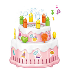 Generator baniek Tort urodzinowy z muzyką i światłem torcik do dekorowania