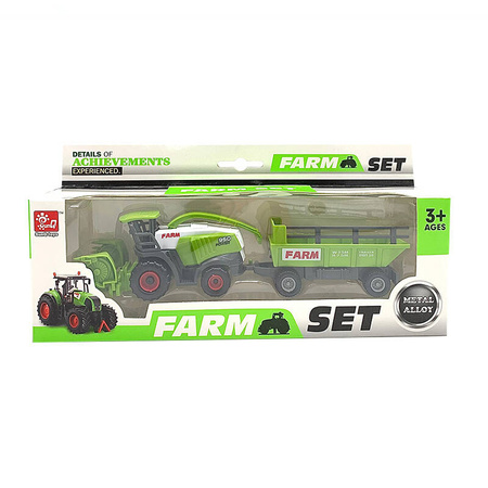 KOMBAJN DO KOSZENIA ZBOŻA KUKURYDZY ZIELONY FARM