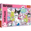 Puzzle Hello Kitty 300 elementów Szalone trio Trefl
