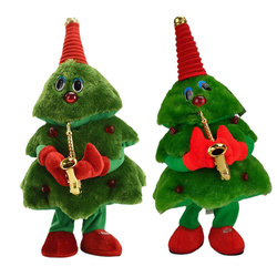 TAŃCZĄCA CHOINKA GRAJĄCA ŚWIĄTECZNE MELODIE POWTARZAJĄCA SŁOWA 8 MELODII