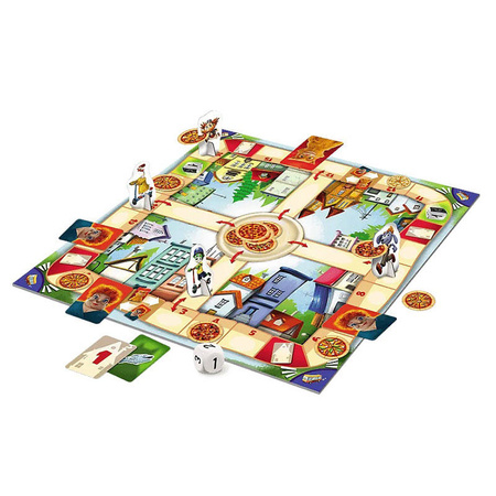 Gra Cztery sery pizza Trefliki gra planszowa Trefl