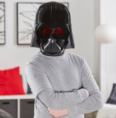 Star Wars interaktywna maska Darth Vader zmieniająca głos Gwiezdne Wojny