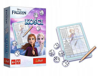 Gra planszowa kości do gry dla dzieci Kraina lodu