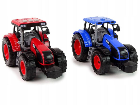 ZESTAW FARMERA AUTO CIĘŻARÓWKA ZIELONA LAWETA TRAKTOR ŚWIATŁO DŹWIĘK