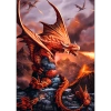  Puzzle Premium Plus Quality 1000 el. Fantasy Collection: Ognisty Smok