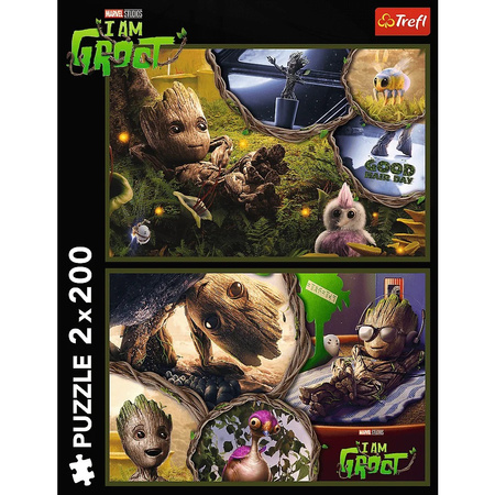 Puzzle 2x200 el. Ja jestem Groot Trefl