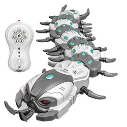 Zdalnie Sterowana RC cyber Stonoga szczypawka z parą  Hallowen