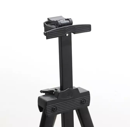 Sztaluga aluminiowa czarna składana z pokrowcem do 150 cm lekka 0,97kg