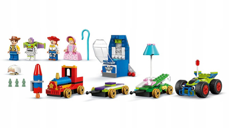 LEGO 43264 Disney Toy Story Okolicznościowy pociąg i Pan sterowany