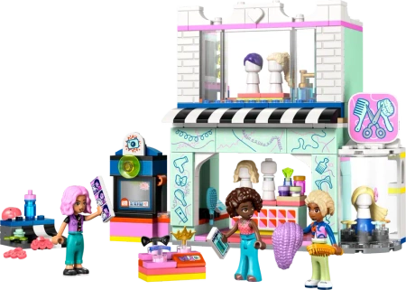 LEGO Friends 42662 Salon fryzjerski i sklep z ozdobami