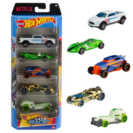 Hot Wheels zestaw 5 samochodzików 5PAK autko samochód