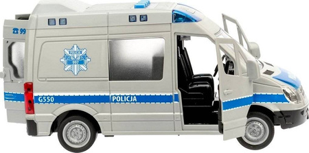 Policja Radiowóz Wóz Policyjny światło dźwięk 