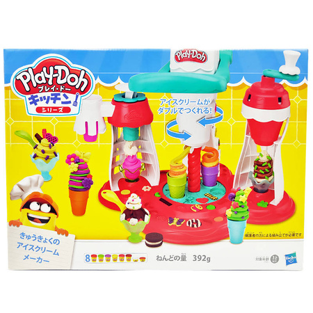 PLAY-DOH DUŻA MASZYNA DO LODÓW opakowanie japońskie