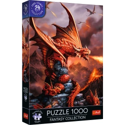 Puzzle Premium Plus Quality 1000 el. Fantasy Collection: Ognisty Smok