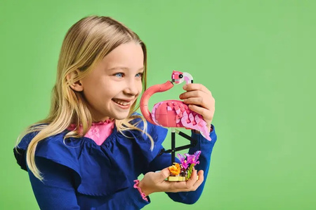 LEGO Creator 31170 dzikie zwierzęta różowy flaming papuga aksolotl