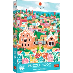Puzzle Premium Plus Quality 1000 el. The Art of Colour Barcelona, Hiszpania
