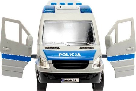 Policja Radiowóz Wóz Policyjny światło dźwięk 