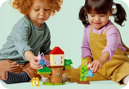 LEGO 10431 DUPLO Ogród i domek na drzewie Peppy