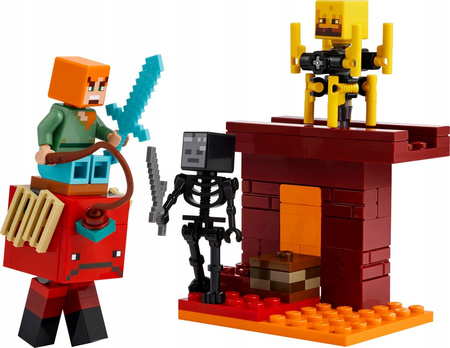 LEGO Minecraft 21266 Bitwa na moście Netheru