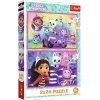 Puzzle Koci Domek Gabi 2x24 el. Zabawy z Gabi
