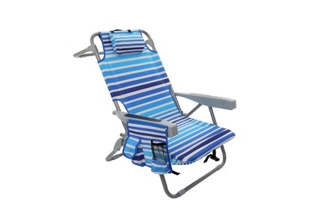 Zestaw plażowicza na plażę leżak ogrodowy wiatrak torba plażowa wakacje 