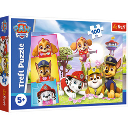 Puzzle 100 el. Nieustraszone dziewczyny Psi Patrol Trefl 16520
