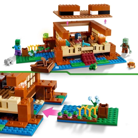 LEGO Minecraft 21256 Żabi domek
