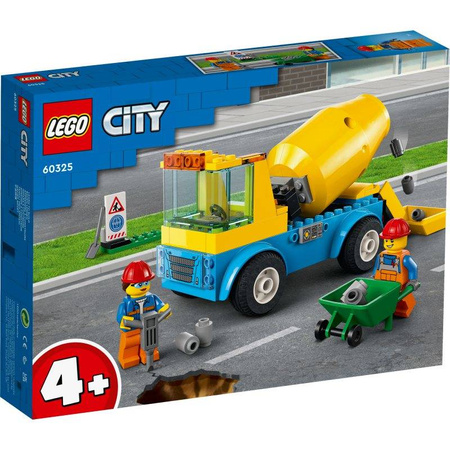 Klocki LEGO 60325 City Ciężarówka z betoniarką