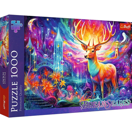 Puzzle 1000 el. DreamScapes Mistyczny jeleń Trefl