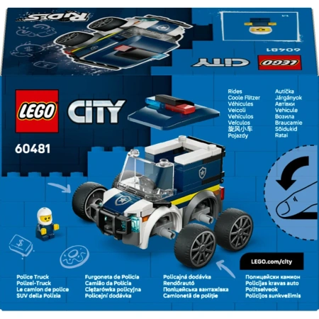 LEGO 60481 City Pojazdy Ciężarówka policyjna