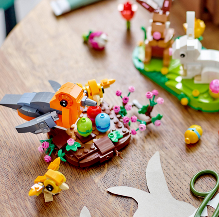LEGO Ideas 40639 Ptasie gniazdo wiosna wielkanoc