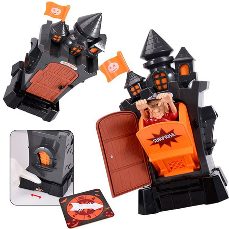 GRA DOM STRACHÓW zabawna gra towarzyska rodzinna halloweenowa