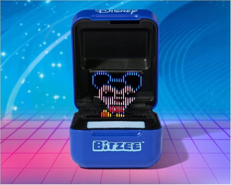 SPIN BITZEE INTERAKTYWNE ZWIERZĄTKO CYFROWE POSTACIE Z DISNEY HOLOGRAM 