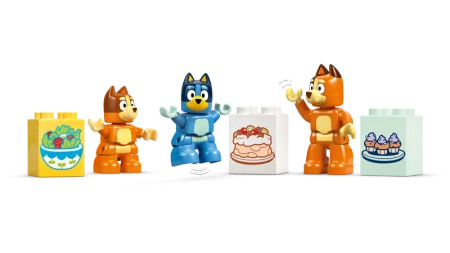 LEGO DUPLO 10459 Dom rodzinny Bluey z grą pamięciową