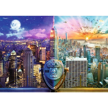 Puzzle 2 x 500 elementów Wycieczka po Ameryce Trefl