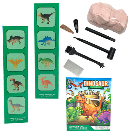 SKAMIELINA Z DINOZAUREM WYKOPALISKA DINO SPINKI MAŁY ARCHEOLOG ODKRYWCA