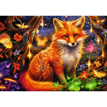 Puzzle 1000 elementów DreamScapes baśniowy lis Trefl