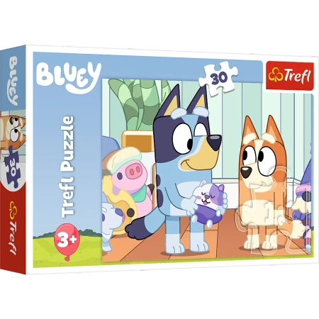 Puzzle 30 el. Z Bluey zawsze jest wesoło Trefl
