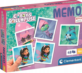 Gra pamięciowa memo Koci Domek Gabi Clementoni
