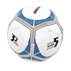 Piłka nożna rozmiar 5 rekreacyjna JET5 niebiesko biała